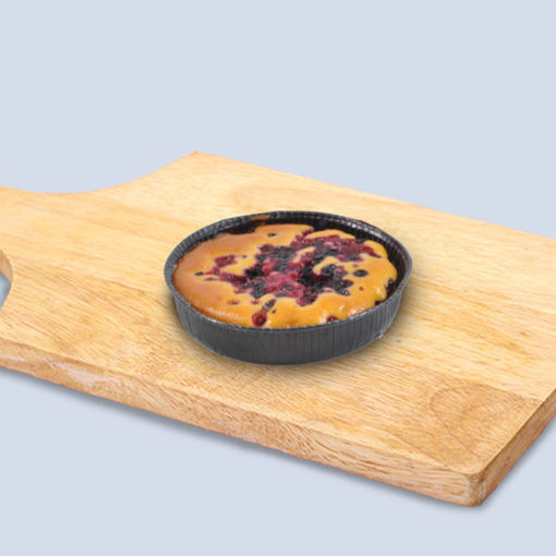 Afbeelding van bosvruchtencaketaartje