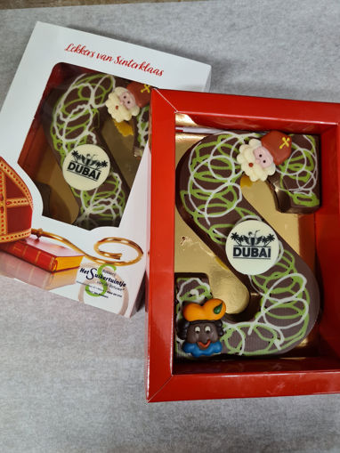Afbeelding van Chocoladeletter Dubaï